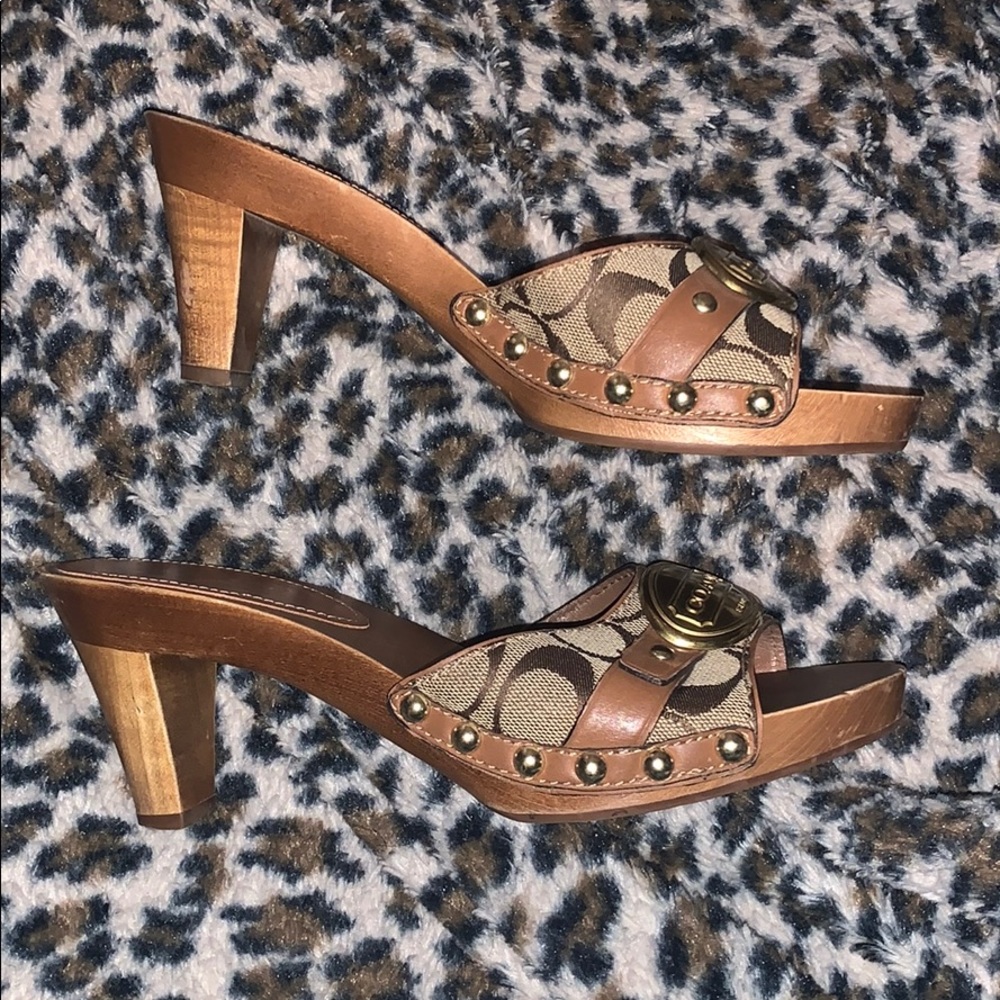 Coach low heels/wedges - Picture 3 of 5